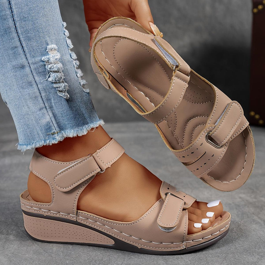 Adjustable Strap Women's Comfort Sandals - Durable Casual Footwear for Everyday Wear