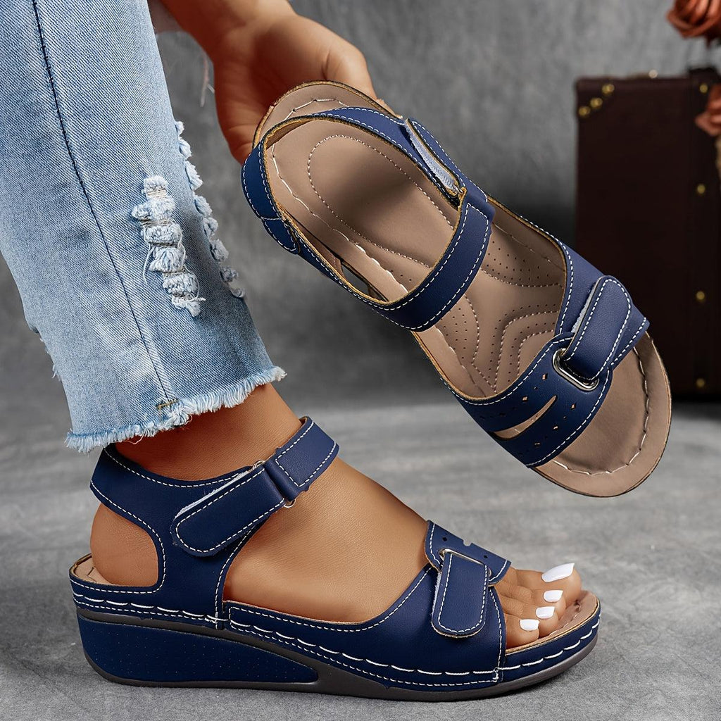 Adjustable Strap Women's Comfort Sandals - Durable Casual Footwear for Everyday Wear
