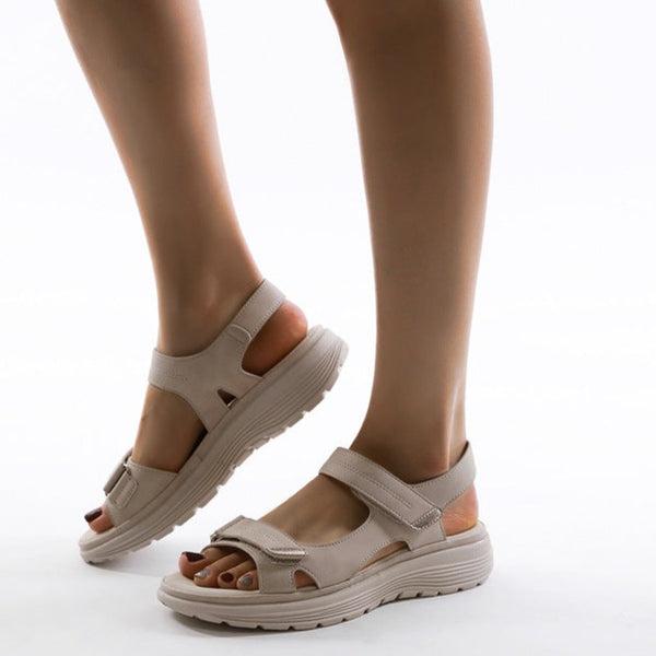 Adjustable Strap Women's Comfort Sandals - Lightweight Casual Footwear for Everyday Wear