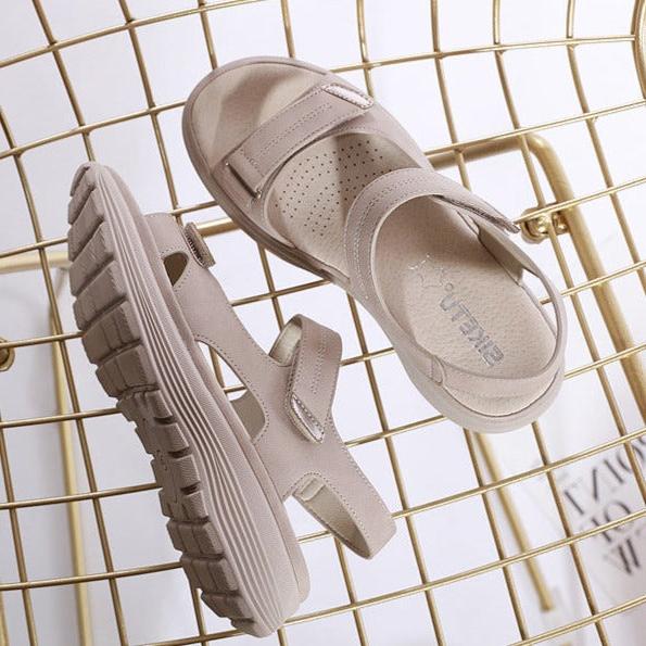 Adjustable Strap Women's Comfort Sandals - Lightweight Casual Footwear for Everyday Wear