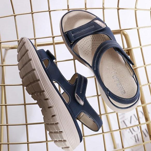 Adjustable Strap Women's Comfort Sandals - Lightweight Casual Footwear for Everyday Wear