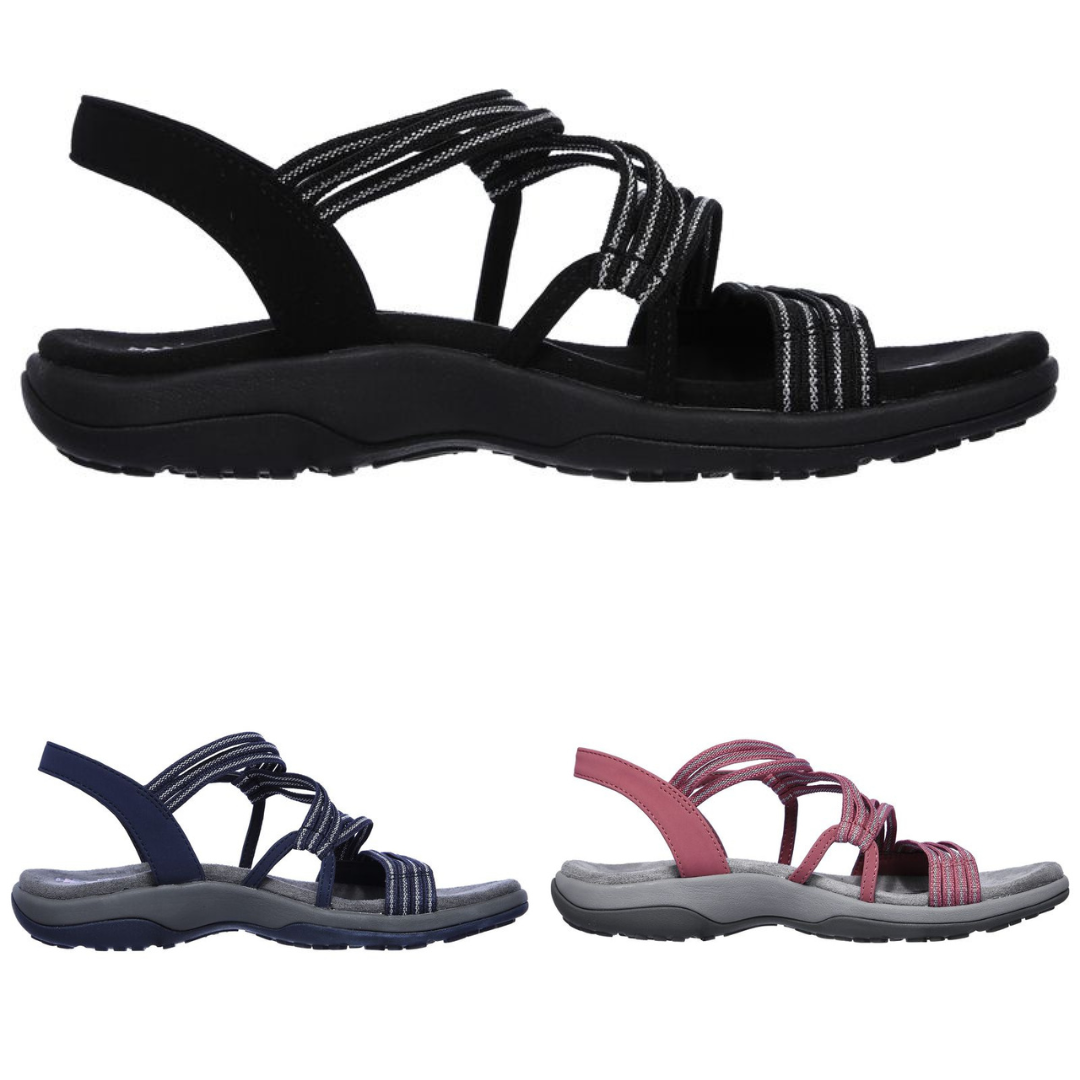 Arch Support Slip-On Sandals for Women - Comfortable Casual Footwear for Everyday Wear