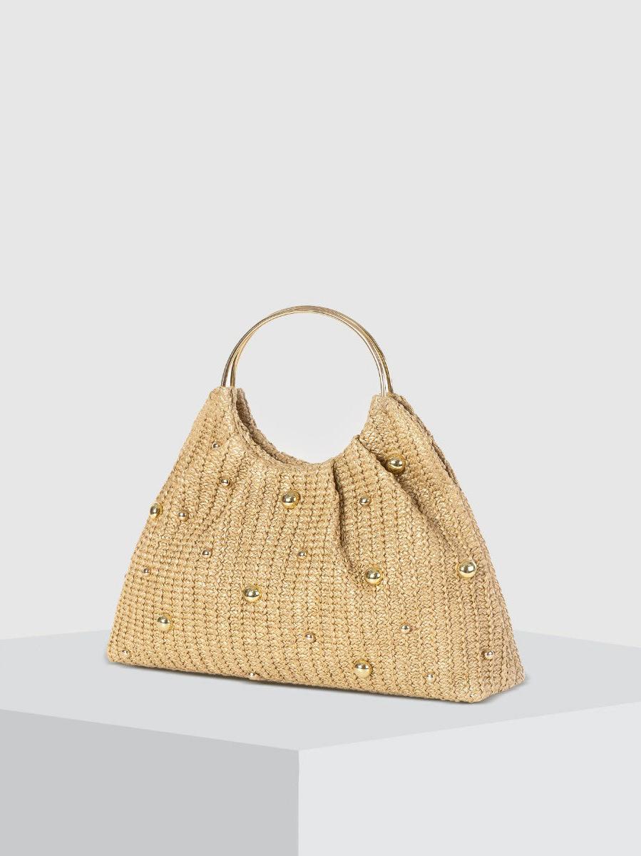 Beaded Hobo Bag - Handcrafted Bohemian Style Tote for Everyday Use - Colorful and Lightweight Design