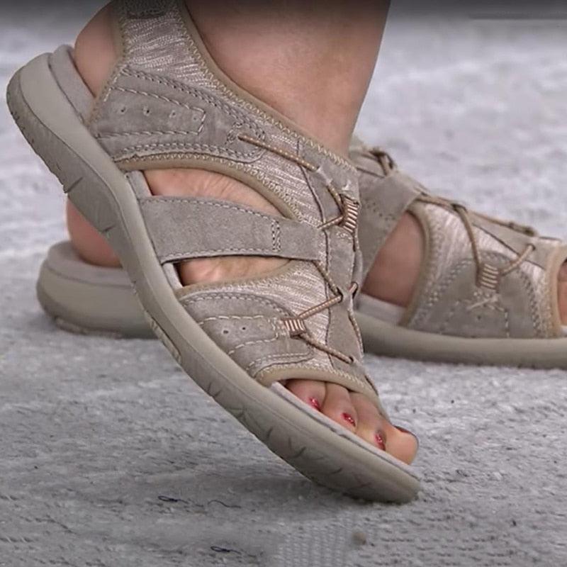 Comfortable Women's Sandals with Arch Support - Casual Summer Footwear for Everyday Wear