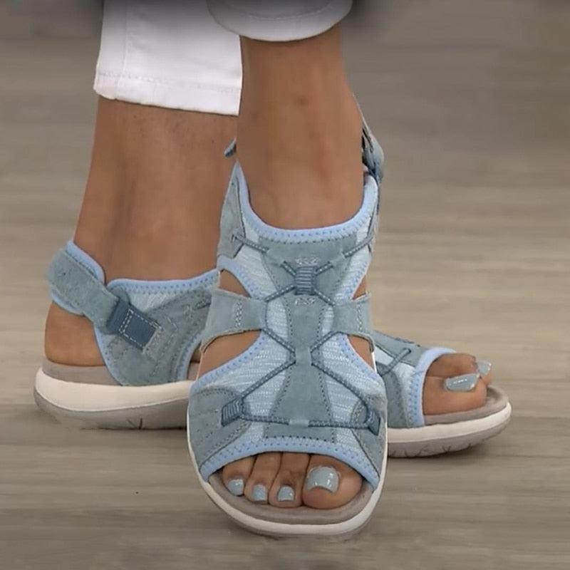 Comfortable Women's Sandals with Arch Support - Casual Summer Footwear for Everyday Wear