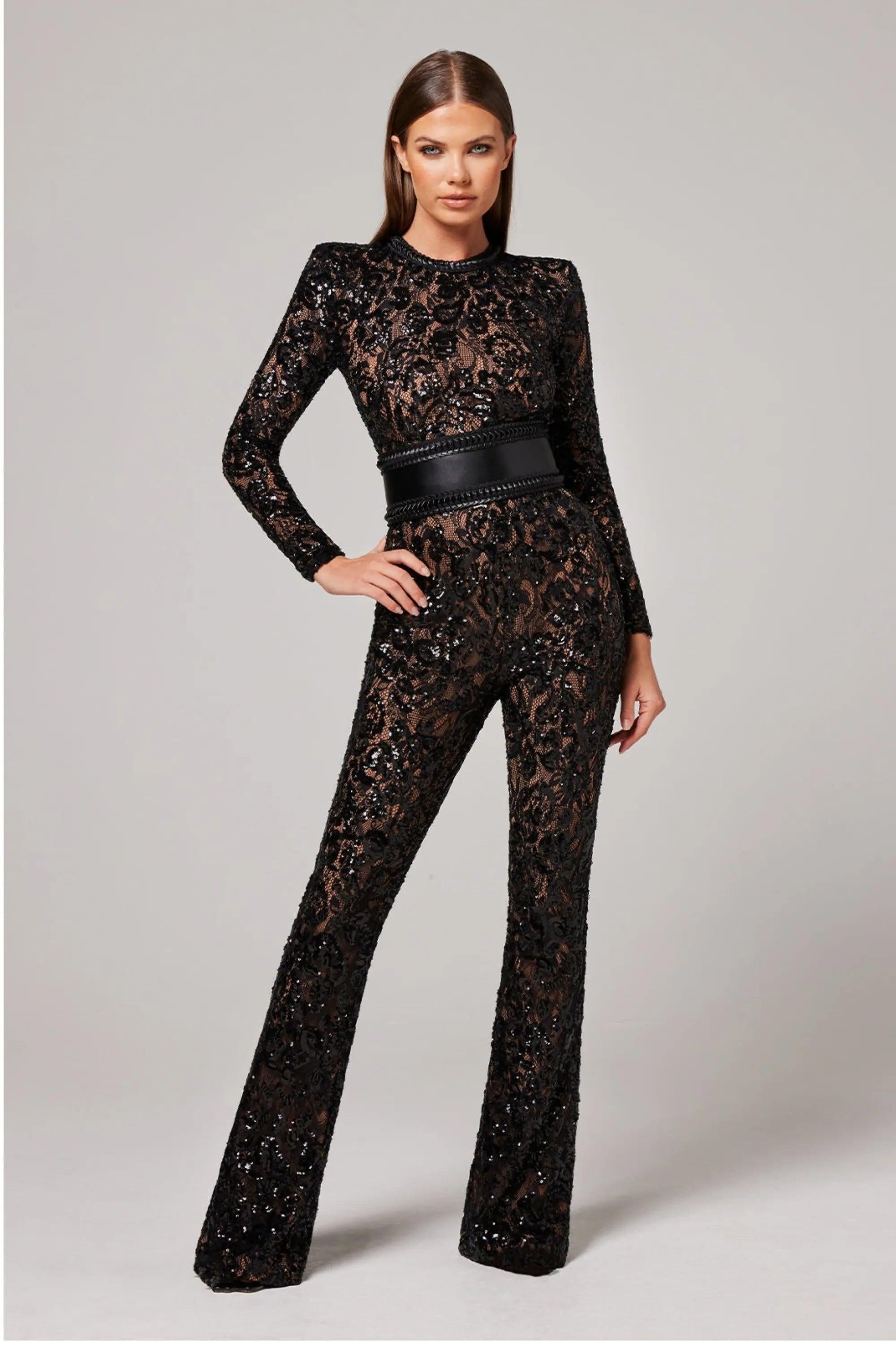 Elegant Party Bodysuit for Women | Soft Stretch Fabric | Sleeveless Design | Perfect for Evening Events and Celebrations