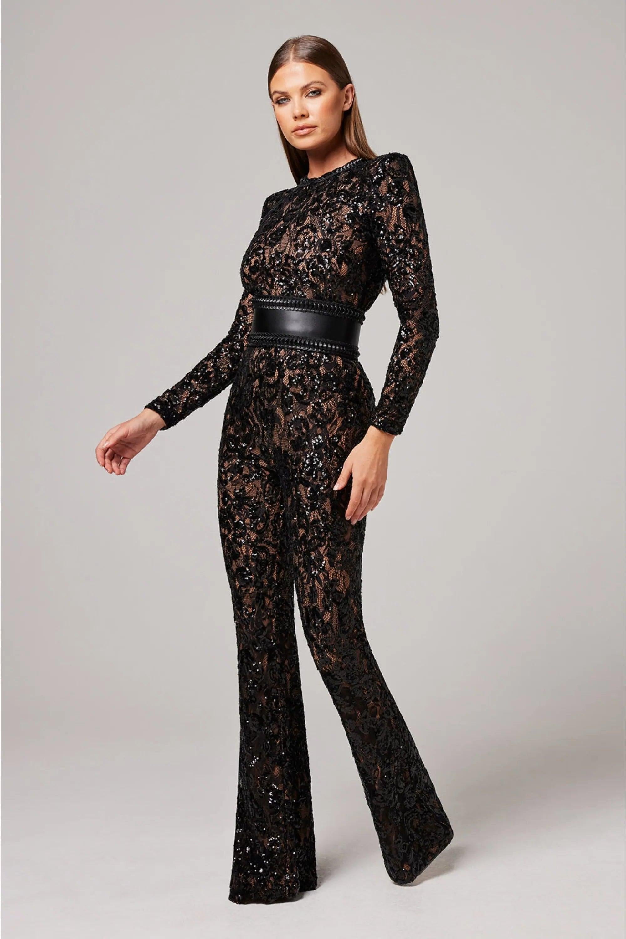 Elegant Party Bodysuit for Women | Soft Stretch Fabric | Sleeveless Design | Perfect for Evening Events and Celebrations