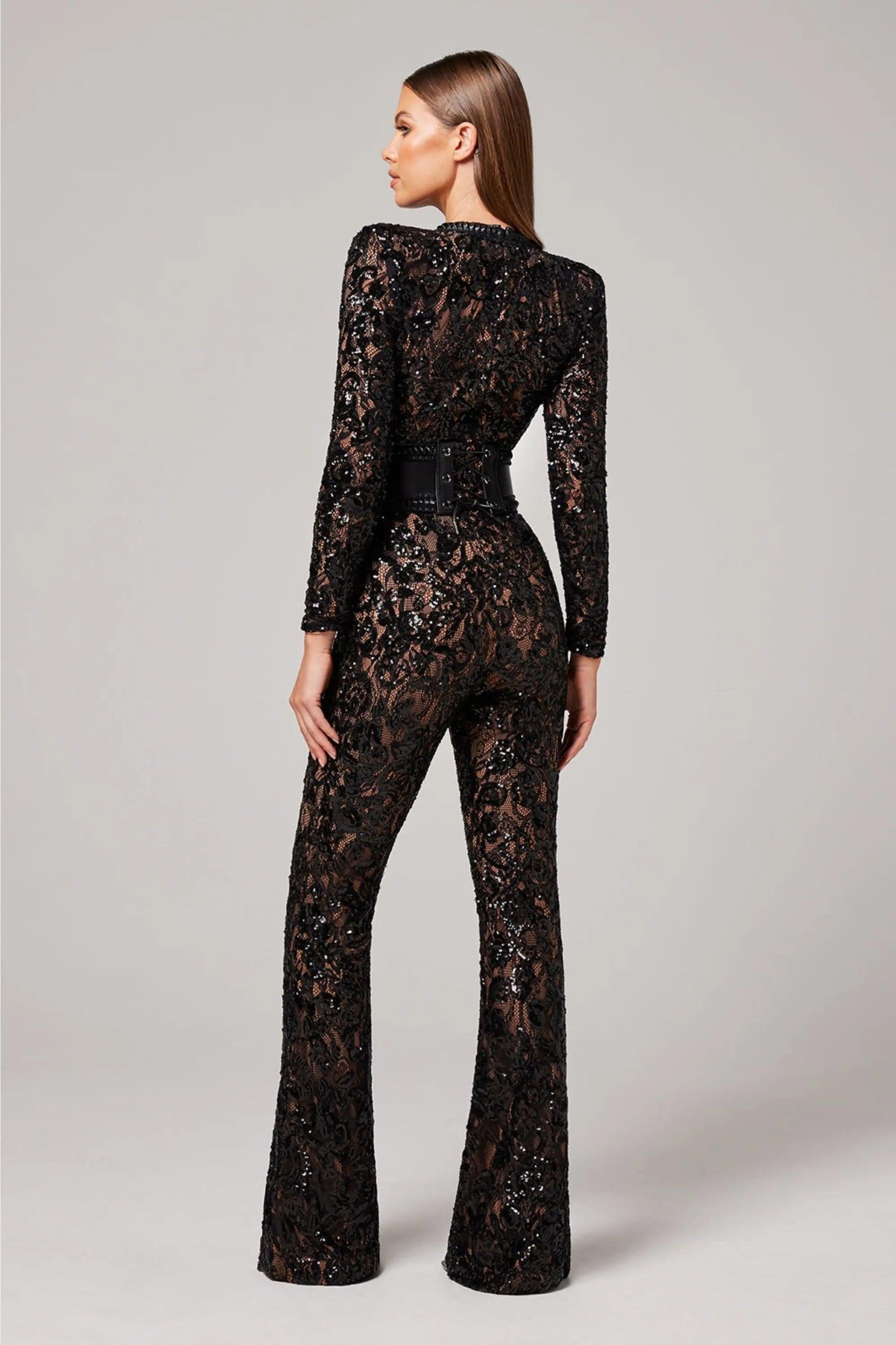 Elegant Party Bodysuit for Women | Soft Stretch Fabric | Sleeveless Design | Perfect for Evening Events and Celebrations