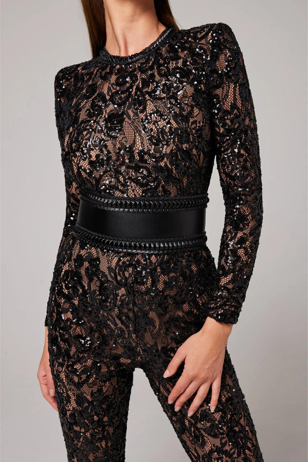 Elegant Party Bodysuit for Women | Soft Stretch Fabric | Sleeveless Design | Perfect for Evening Events and Celebrations