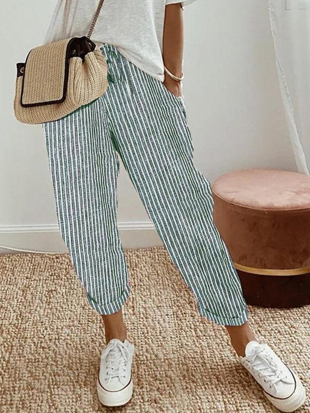 Lightweight Linen Trousers for Men | Anti-Sweat Design | Casual Summer Wear | Breathable Comfort