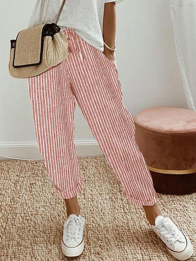 Lightweight Linen Trousers for Men | Anti-Sweat Design | Casual Summer Wear | Breathable Comfort