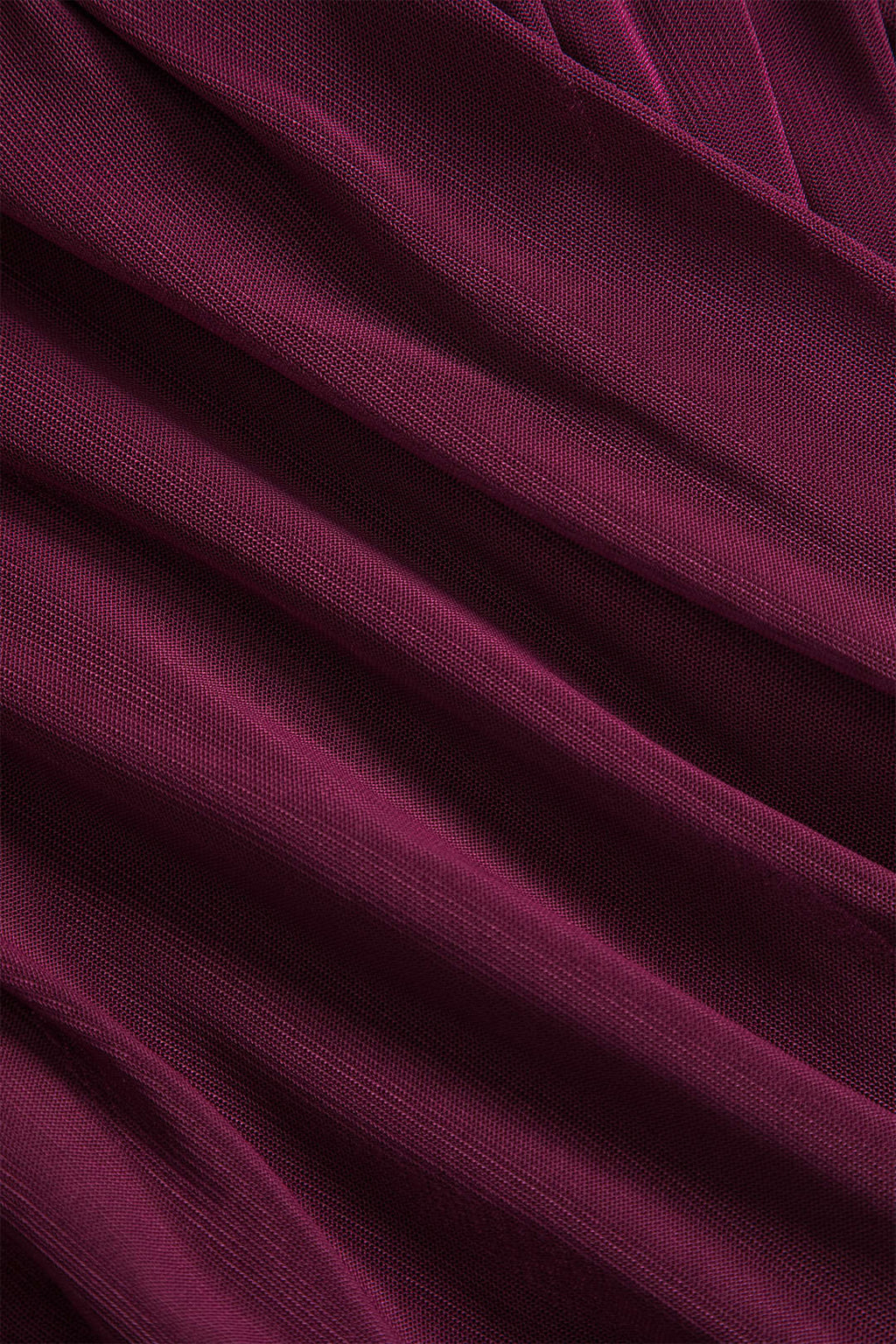 Sheer Mesh Long Sleeve Ruched Top for Women - Elegant Casual Wear Blouse