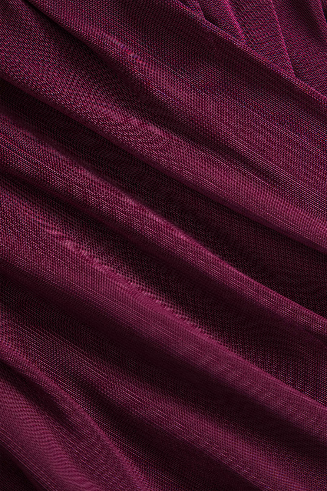 Sheer Mesh Long Sleeve Ruched Top for Women - Elegant Casual Wear Blouse