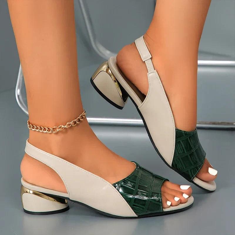 Slingback Sandals for Women with Elegant Heel - Stylish Footwear for Casual and Dressy Occasions