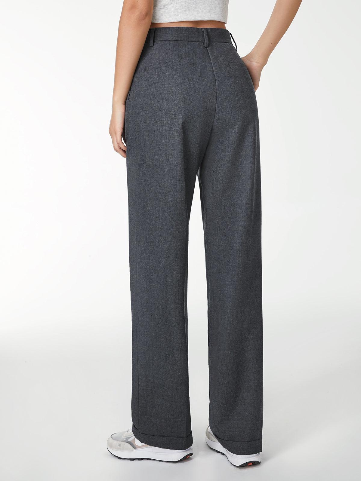 Straight Leg Dress Pants for Men/Women - Tailored Fit, Comfortable Fabric, Office Wear, Casual Events