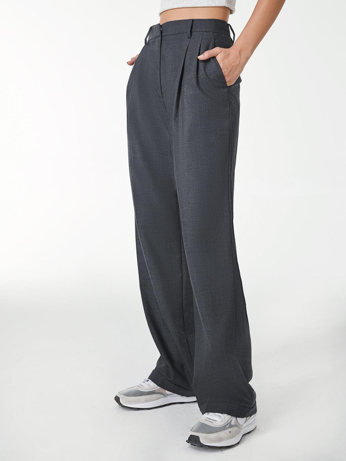 Straight Leg Dress Pants for Men/Women - Tailored Fit, Comfortable Fabric, Office Wear, Casual Events