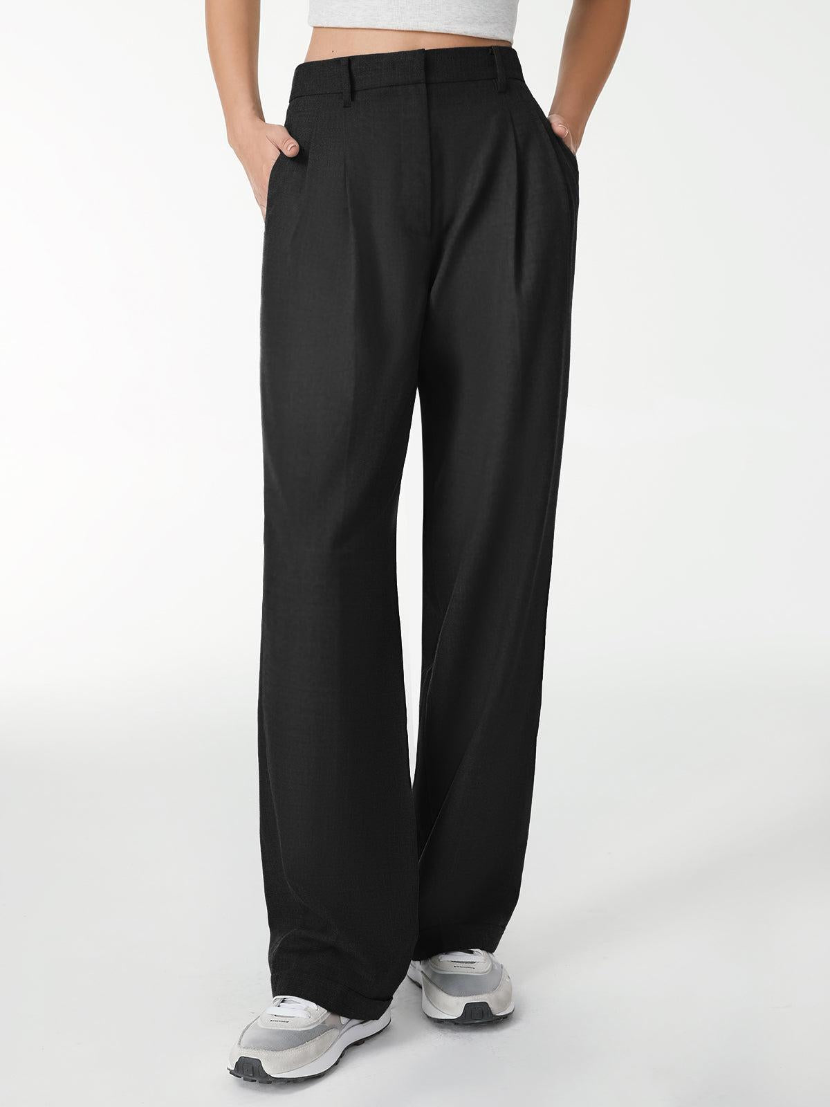 Straight Leg Dress Pants for Men/Women - Tailored Fit, Comfortable Fabric, Office Wear, Casual Events