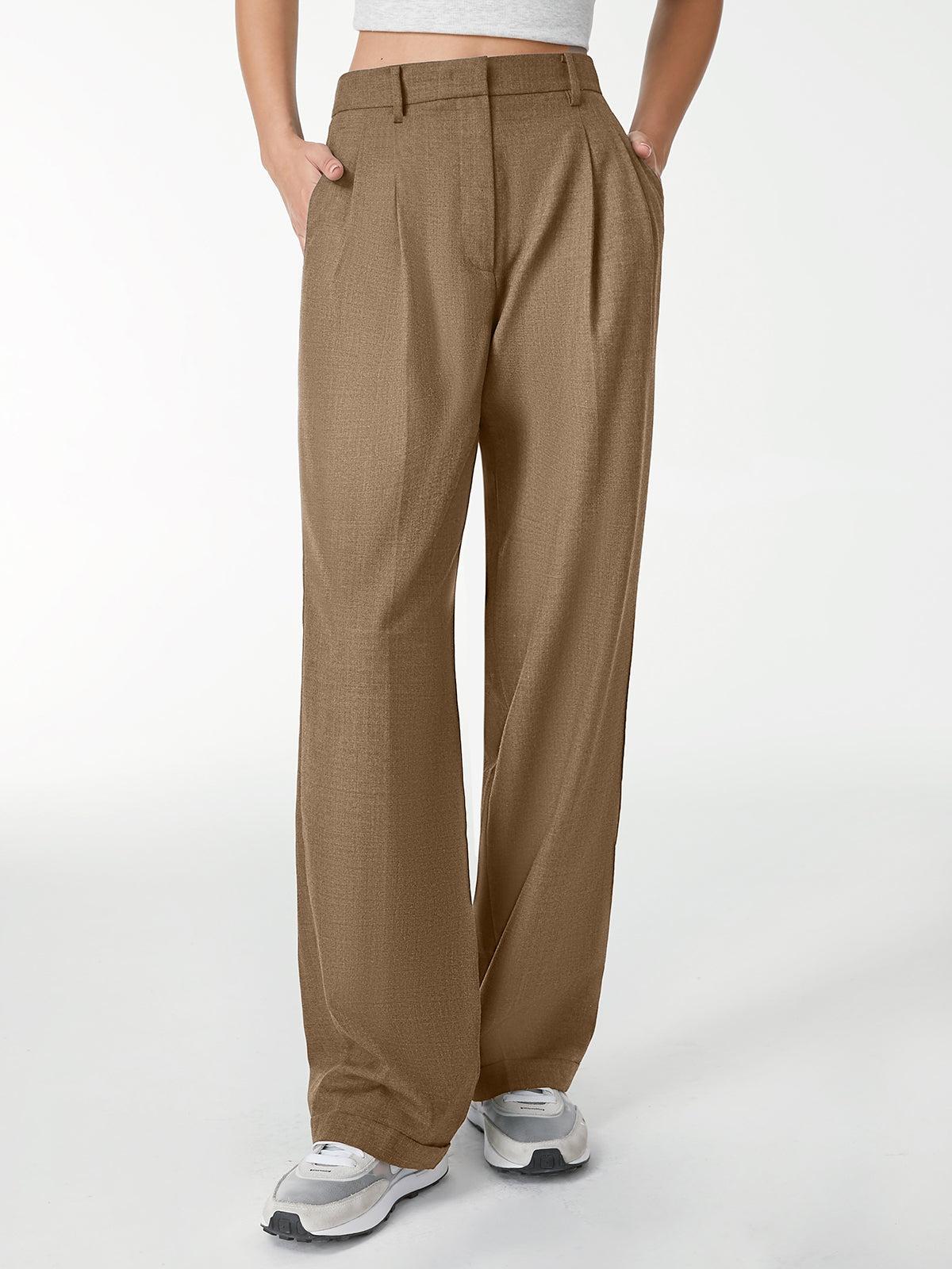 Straight Leg Dress Pants for Men/Women - Tailored Fit, Comfortable Fabric, Office Wear, Casual Events