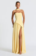 Strapless Maxi Dress for Women - Lightweight Fabric, Elegant Evening Wear, Perfect for Summer Events and Formal Occasions