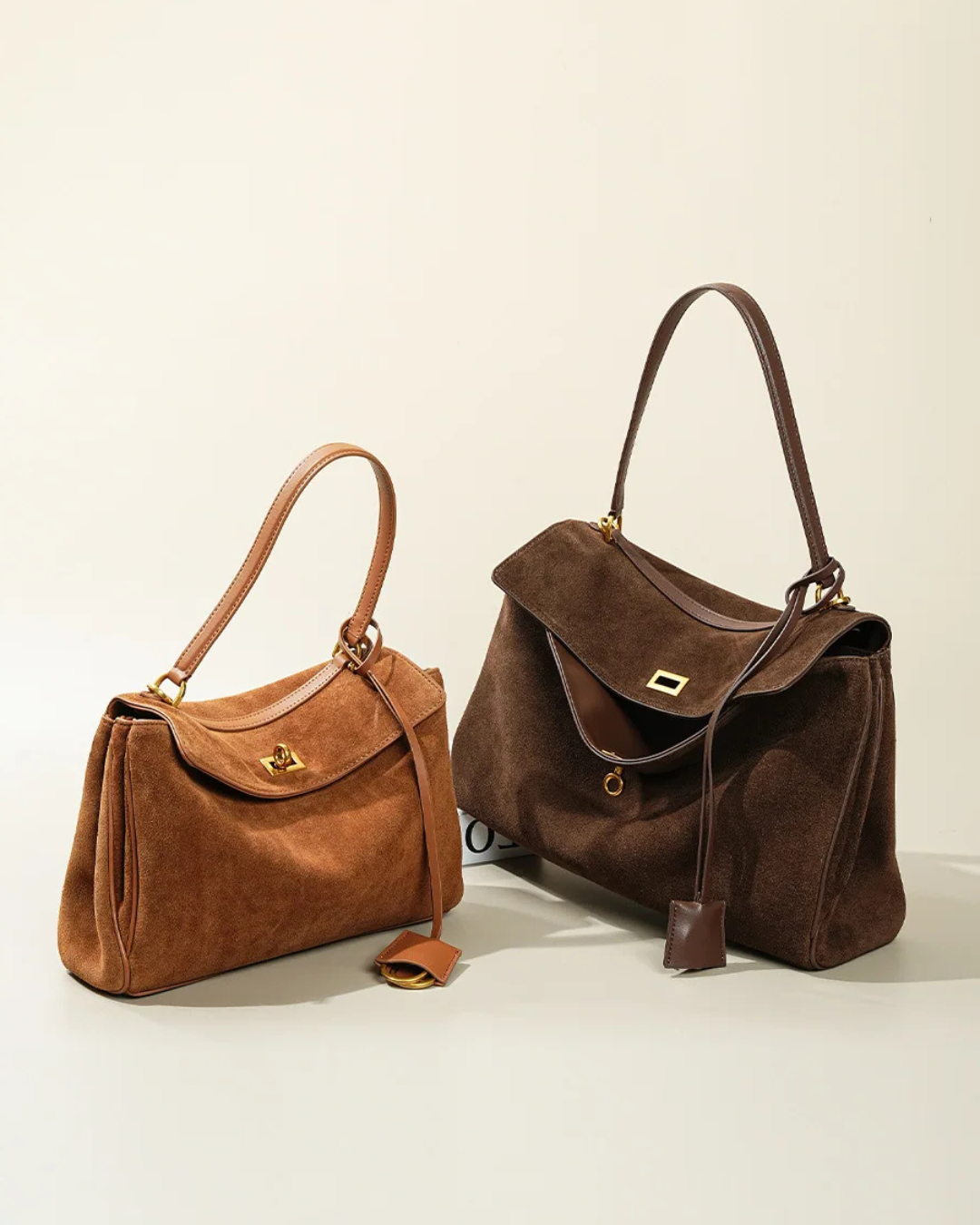 Suede Crossbody Bag - Stylish Banbury Design for Everyday Use - Versatile and Durable