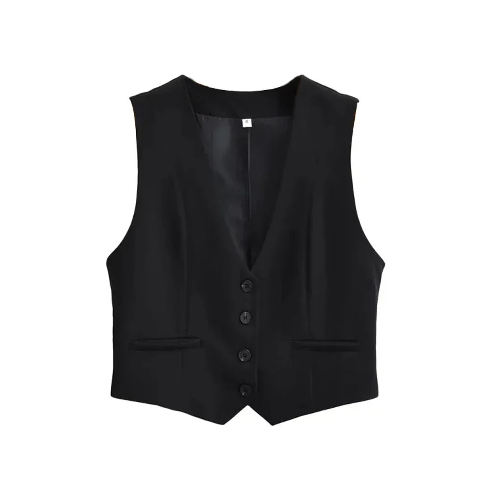 Tailored Vest for Men - Lightweight Fabric, Classic Fit, Versatile Style for Formal or Casual Wear