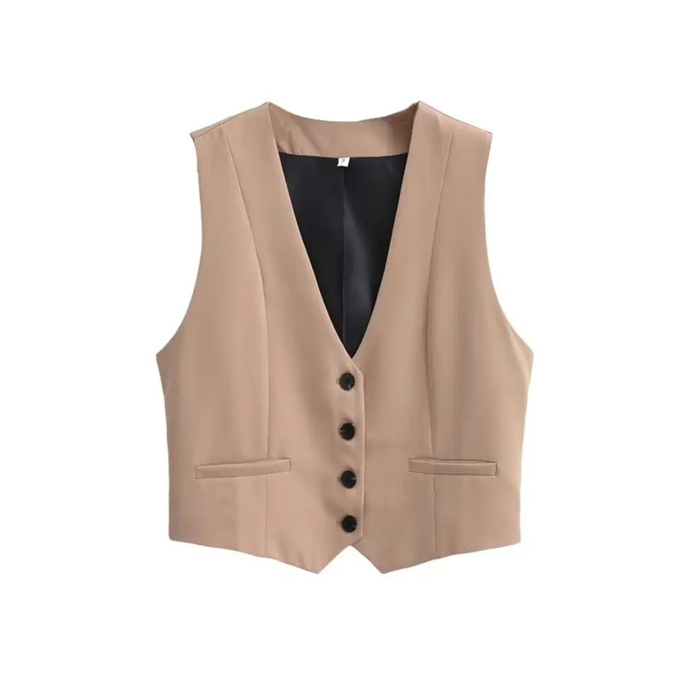 Tailored Vest for Men - Lightweight Fabric, Classic Fit, Versatile Style for Formal or Casual Wear