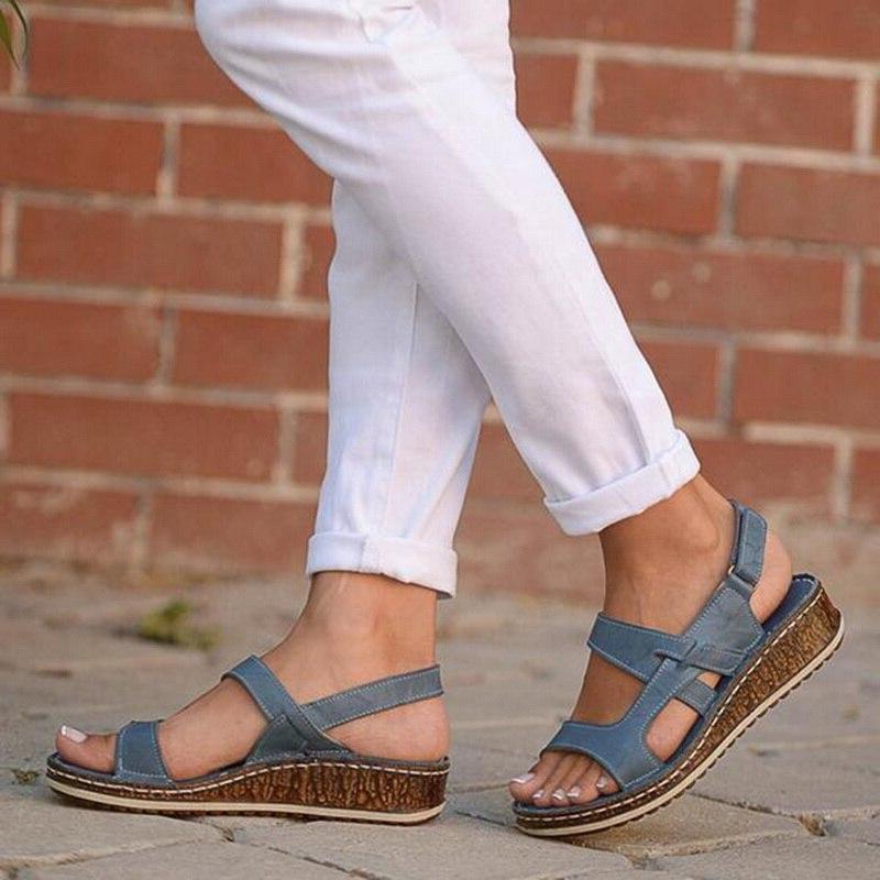 Women's Adjustable Strap Summer Sandals with Grip Sole for Comfort and Stability