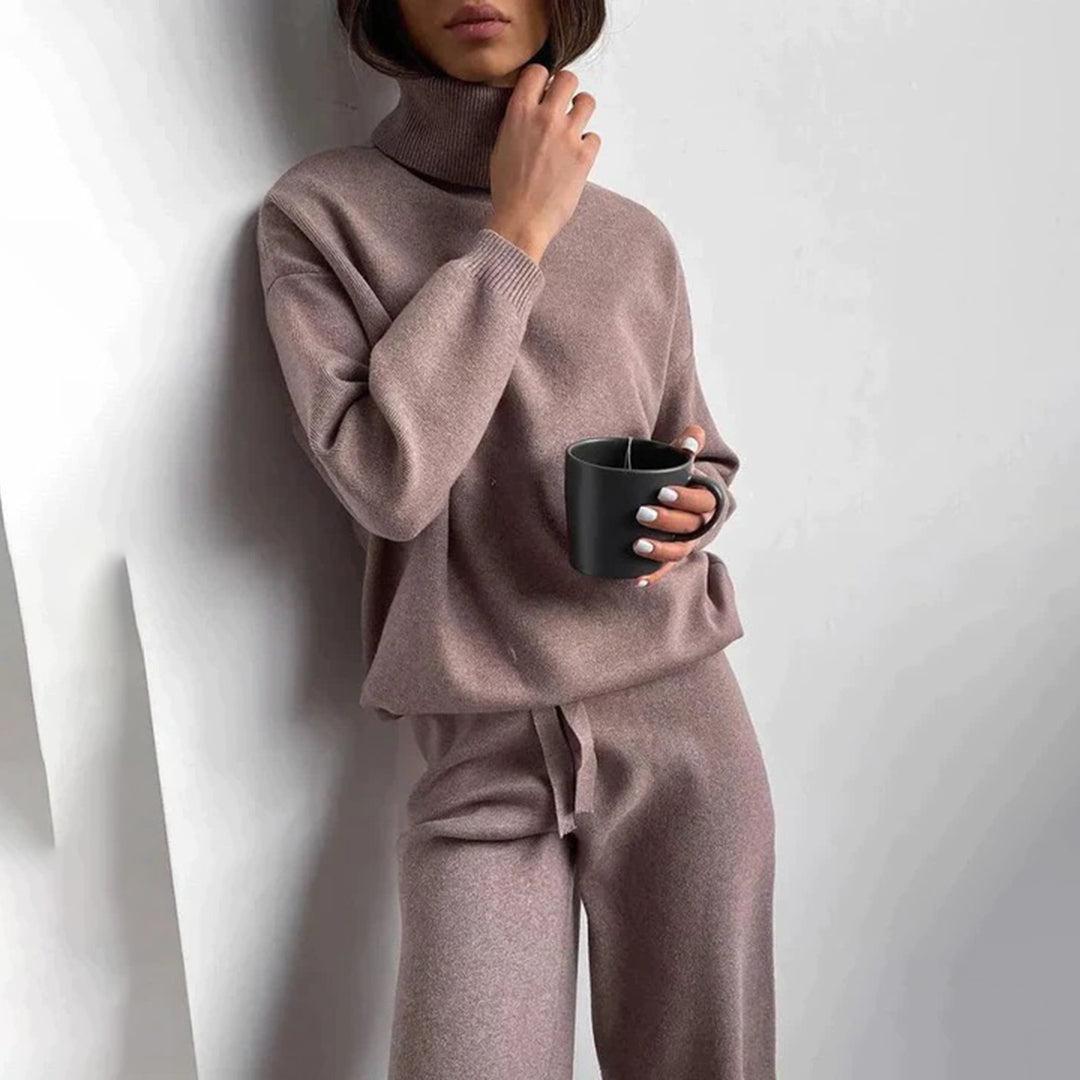 Women's Comfortable Elegant Lounge Set - Soft Fabric, Stylish Design for Casual Wear