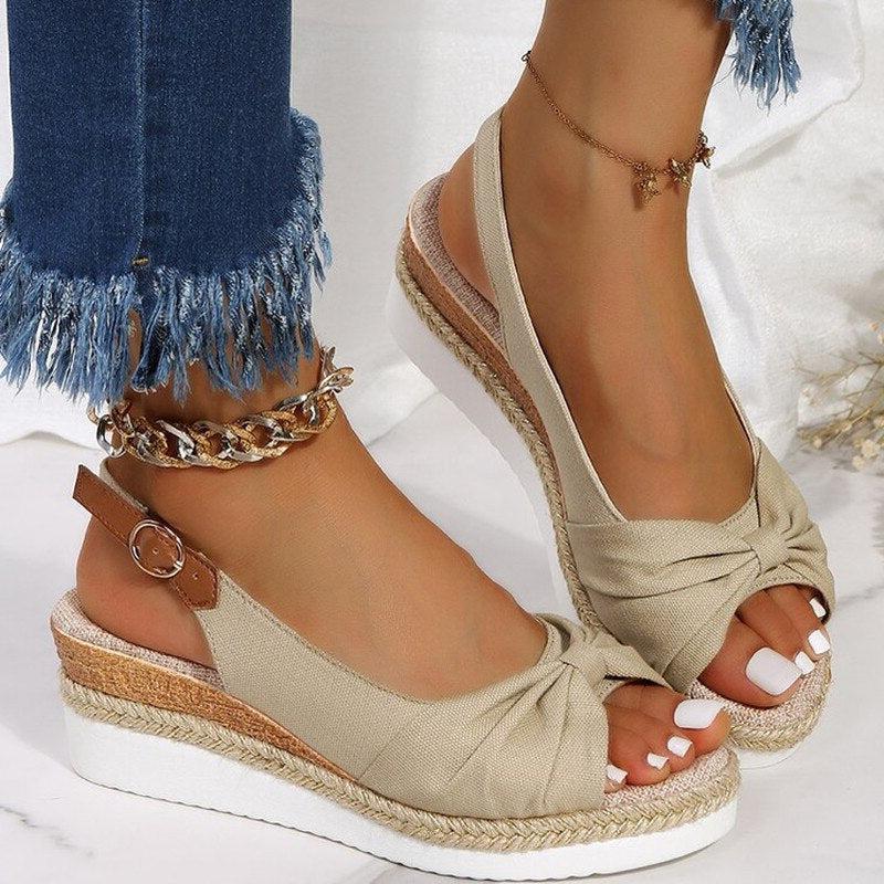 Women's Supportive Summer Sandals - Comfortable Casual Footwear for Everyday Wear