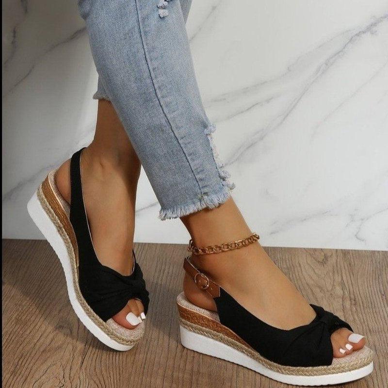 Women's Supportive Summer Sandals - Comfortable Casual Footwear for Everyday Wear
