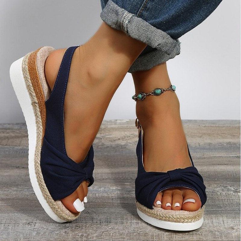 Women's Supportive Summer Sandals - Comfortable Casual Footwear for Everyday Wear