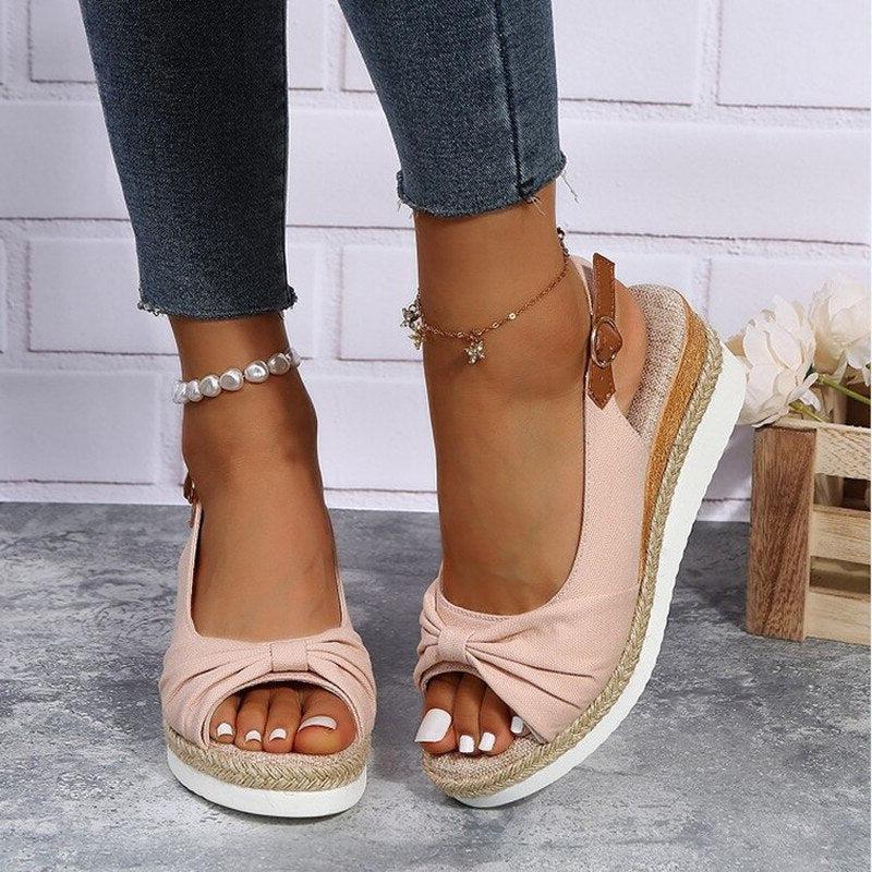 Women's Supportive Summer Sandals - Comfortable Casual Footwear for Everyday Wear